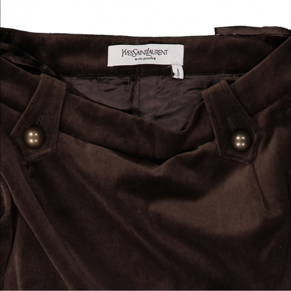YSL velvet skirt. - Picture 5 of 5